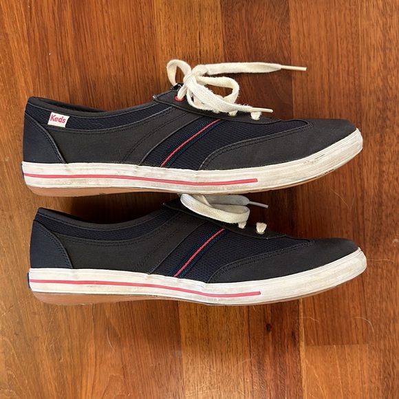 Women’s Keds navy canvas sneakers size 9.5 - Picture 3 of 12